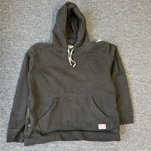 Nike Charcoal Hoodie with Cream Drawstrings